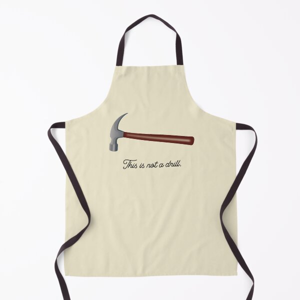 Item preview, This is not a drill Hammer Magritte Vintage Home Improvement Art designed and sold by SafariOutfit.