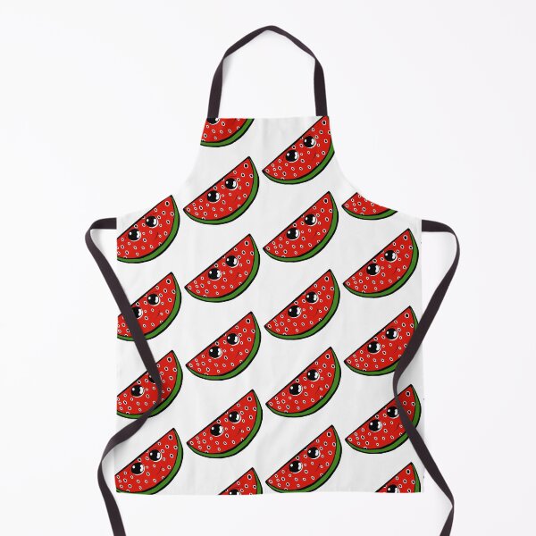 Item preview, Cute red watermelon pattern, watermelon with eyes designed and sold by Barolina.