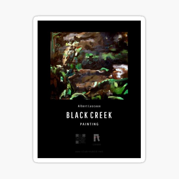 Albert Lascaux BLACK CREEK 1 - 06 Sticker