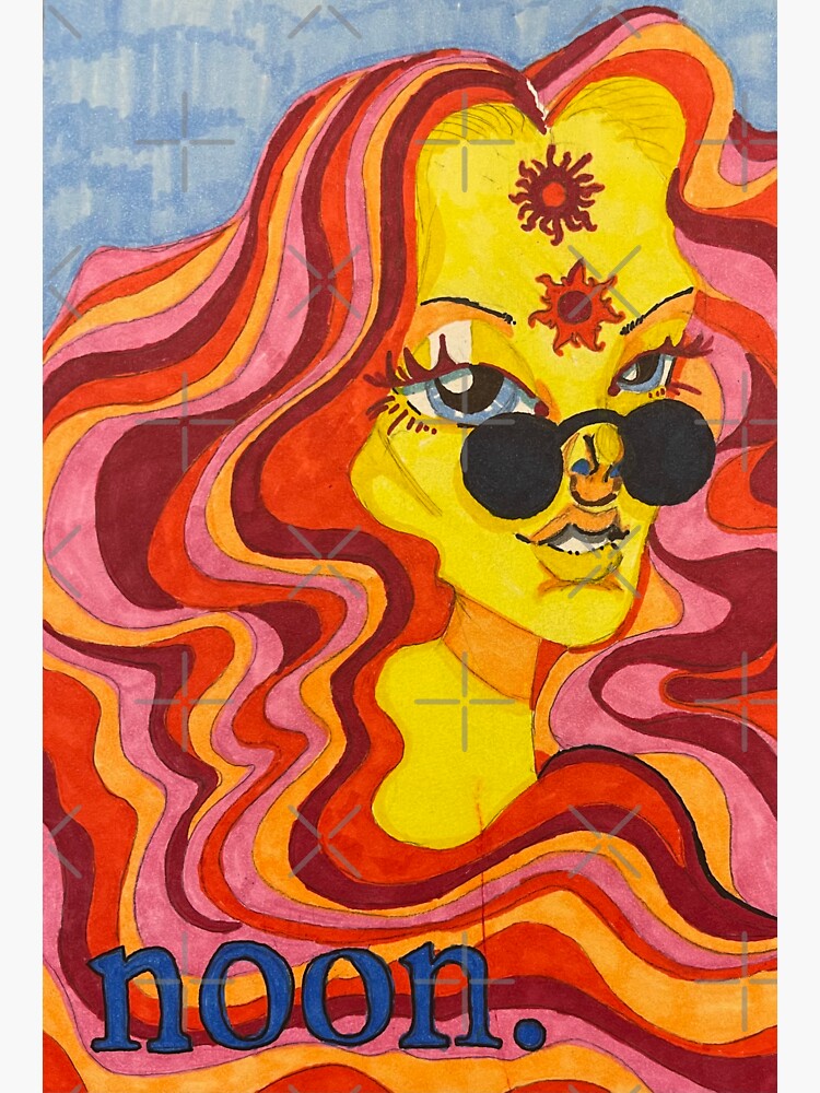 "noon" Sticker for Sale by jewelch Redbubble