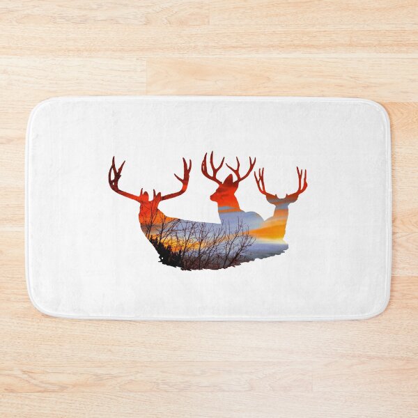 Item preview, Mule deer buck sunset designed and sold by Saltypro.