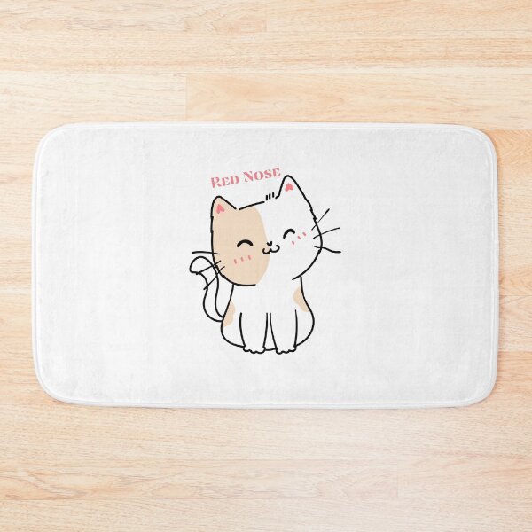 Item preview,  Cute Cat With Red Nose designed and sold by PODmr.