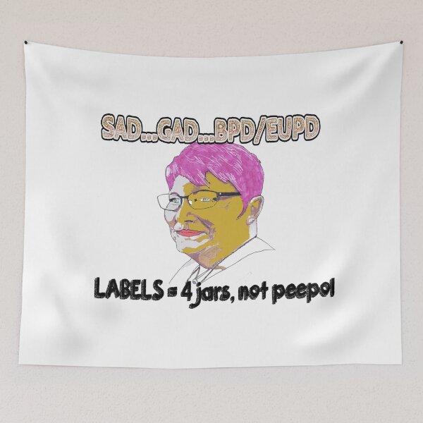 Item preview, SAD...GAD...BPD/EUPD designed and sold by chebungo.