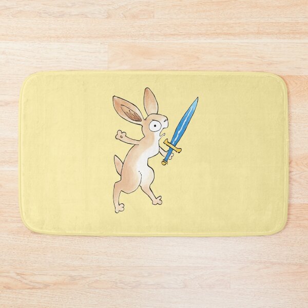 Item preview, Armed Medieval Rabbit 2 - CUSTARD version designed and sold by Jackoburra.