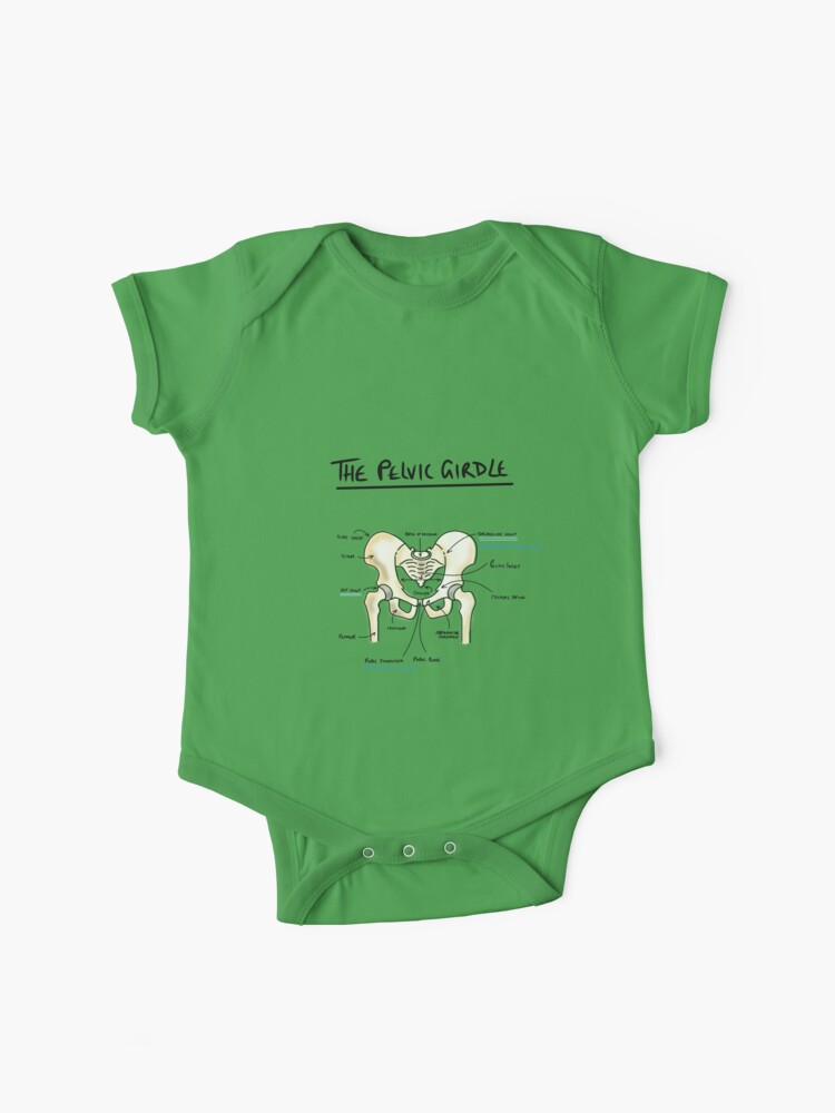 Pelvic girdle anatomy  Baby One-Piece for Sale by faolansforge