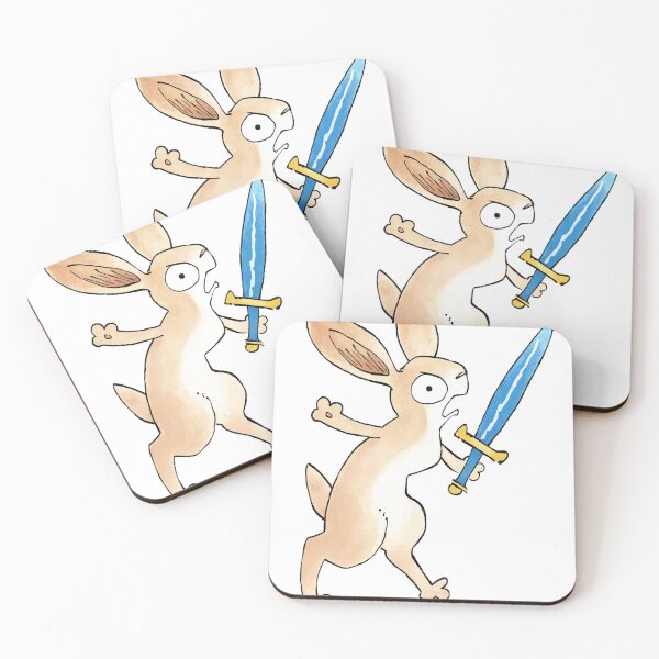 Item preview, Armed Medieval Rabbit 2 designed and sold by Jackoburra.