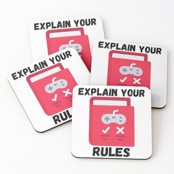 Item preview, Explain Your Rules designed and sold by Gamers Hub.