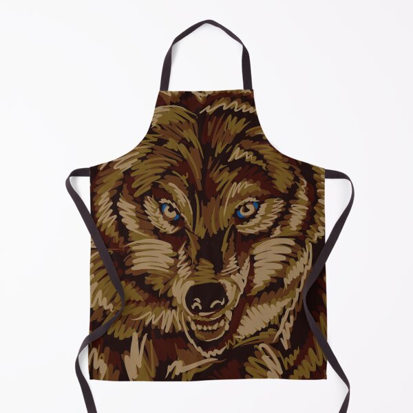 Item preview, Wolf color doodle designed and sold by IcalsaidArt.