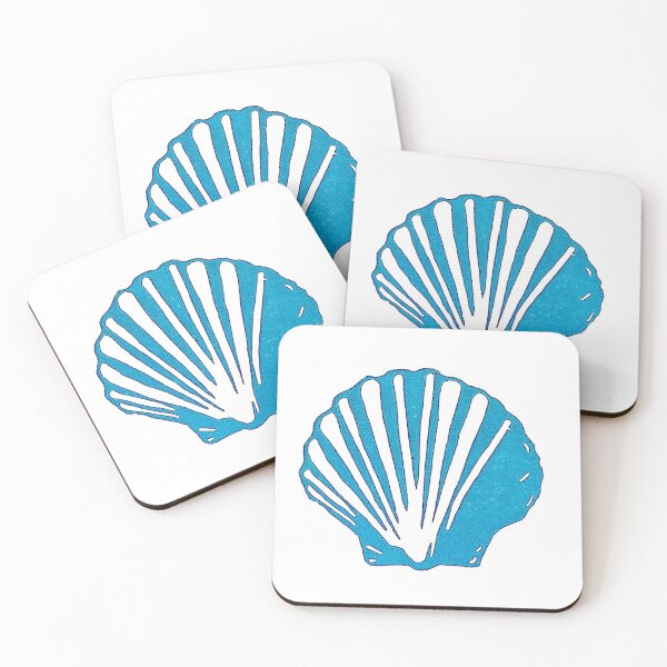 Item preview, Pecten maximus - Teal designed and sold by ren-dering.