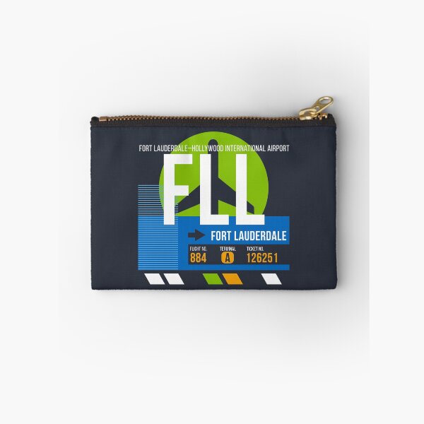 Item preview, Fort Lauderdale, Florida (FLL) Airport Code Baggage Tag designed and sold by SLAG-Creative.
