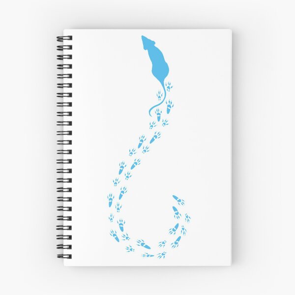 Item preview, Blue Rat Tracks designed and sold by Marmotdragon.