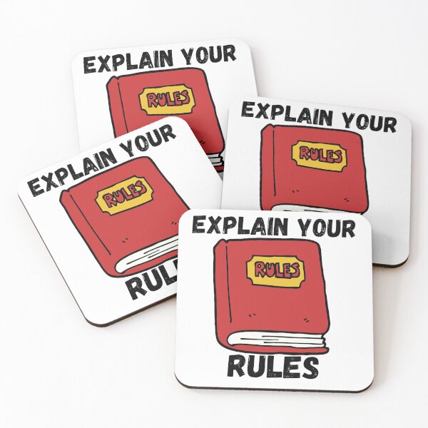 Item preview, Explain Your Rules designed and sold by Gamers Hub.