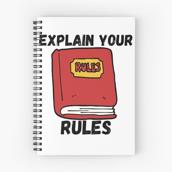 Item preview, Explain Your Rules designed and sold by Gamers Hub.