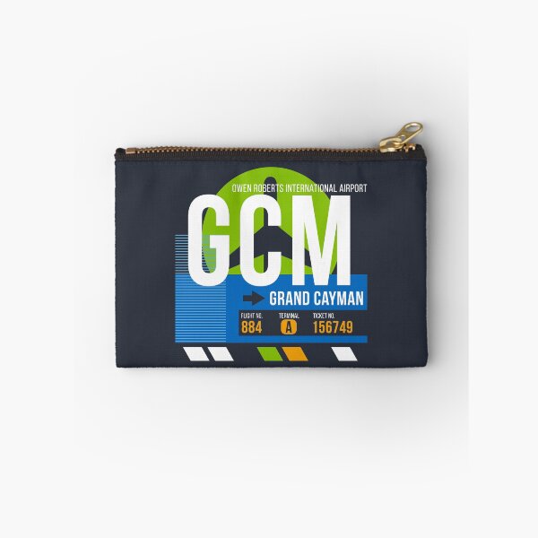 Item preview, Grand Cayman Islands (GCM) Airport Code Baggage Tag designed and sold by SLAG-Creative.