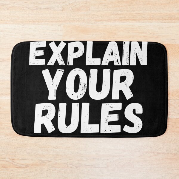 Item preview,  Explain Your Rules designed and sold by Gamers Hub.