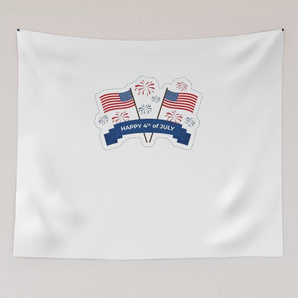 Item preview, Happy 4th of July Independence Day Patriotic T-Shirt designed and sold by Pliskin-Design.