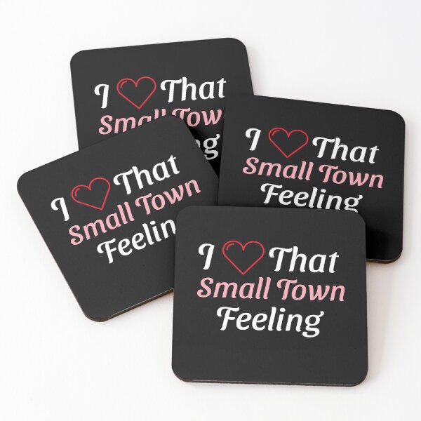 Item preview, I ❤️ That Small Town Feeling designed and sold by VJKTees.