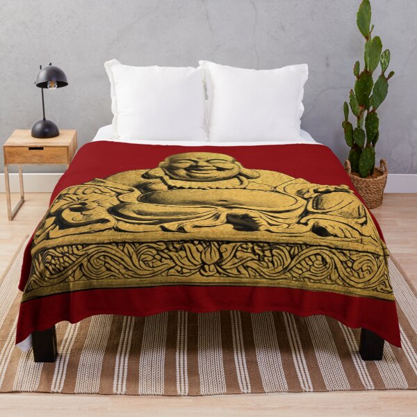 Item preview, Budai (The Fat Buddha) (on red) designed and sold by DotorEaon.