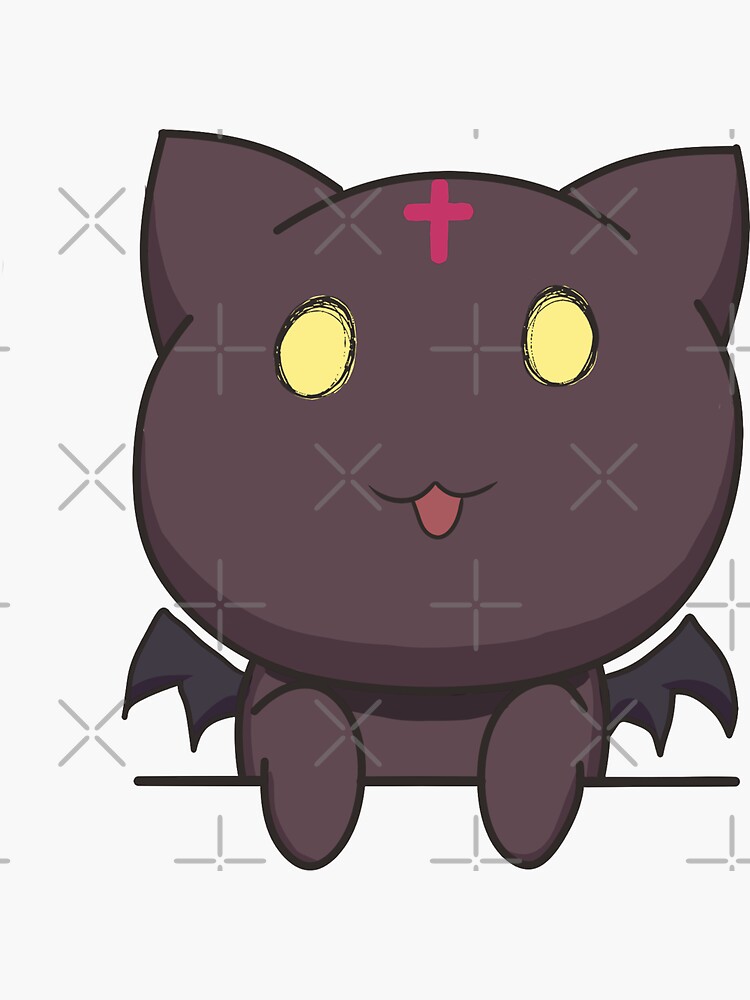Anime Cat Icons  Anime Neko Emote Pack Sticker for Sale by