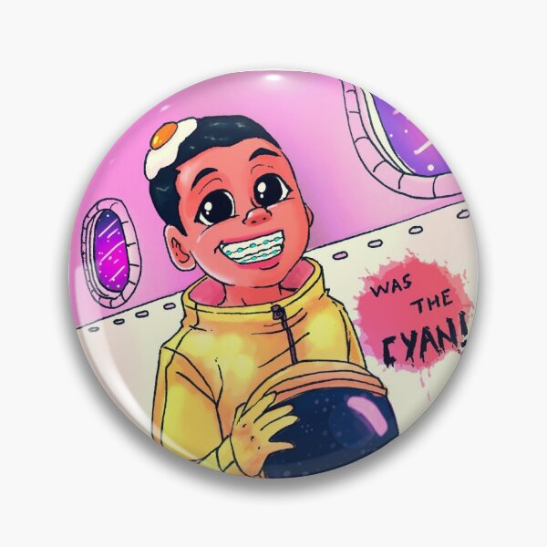 Item preview, Yellow Crewmate/Among Us Theme Buttons and Films designed and sold by oshdraw.