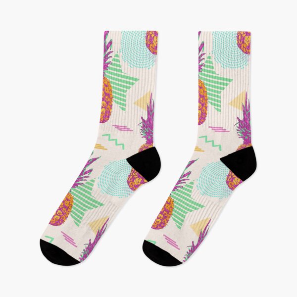 Item preview, Rad 80's Inspired Tropical Pineapple Design designed and sold by loumed.
