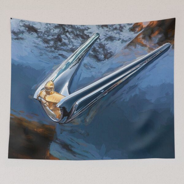 Item preview, 1956 Lincoln Premiere Convertible Hood Ornament  designed and sold by RichFrancoCars.