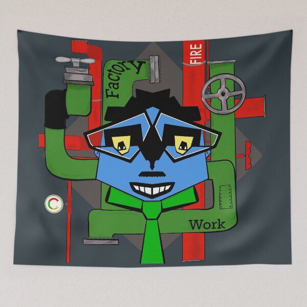 Item preview, Factory Worker. designed and sold by BEECHDALES.