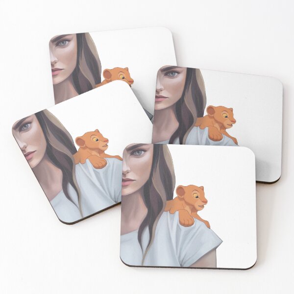 Item preview, Girl with Nala (The Lion King) designed and sold by lionsensse.