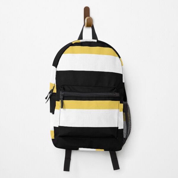 Item preview, Gold, black and white, horizontal stripes, Quilted Patterns, Black White Striped,Solid Gold, Black And Gold designed and sold by bubbley2021.