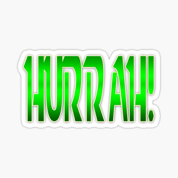 Item preview, Hurray designed and sold by Tarsalla.