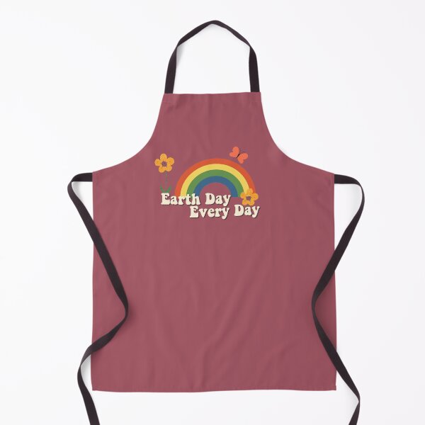 Item preview, Retro Springtime Earth Day Every Day Rainbow Butterflies designed and sold by vle707.