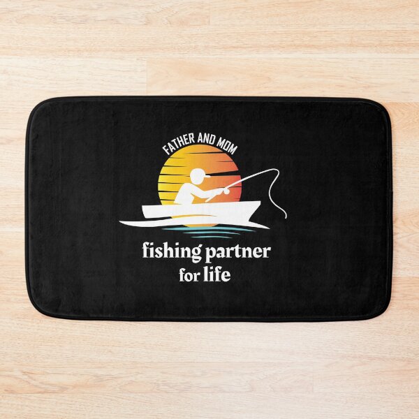 Item preview, Father and Mom fishing partner for life: family,funny,activity,hobby, family connexion  designed and sold by comeonyassine21.