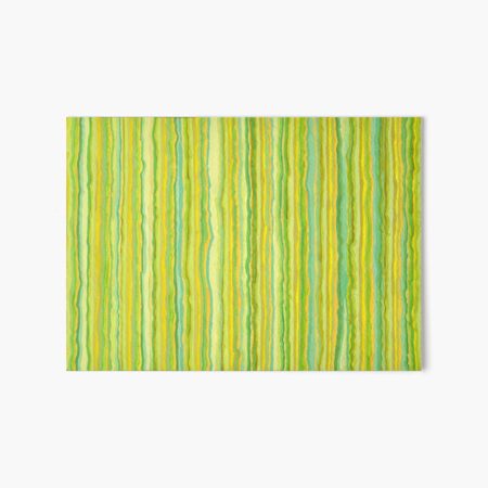 Green 303 Art Board Print