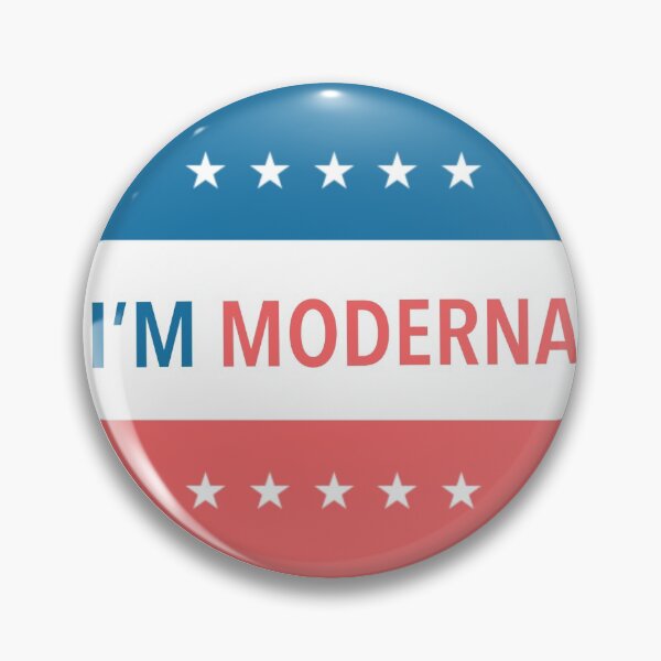 Item preview, I'm Moderna Voting Sticker designed and sold by mirandathrasher.