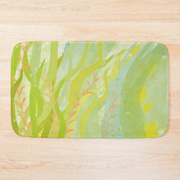 Item preview, Seaweed forest in a blue sea designed and sold by Paula Murray.
