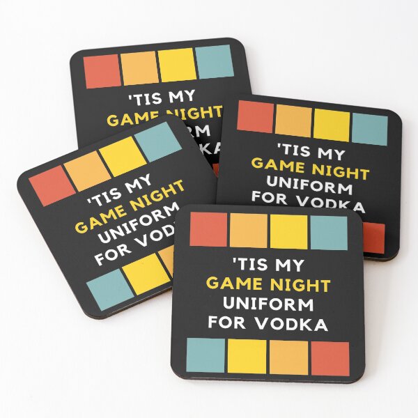Item preview, Game Night Uniform designed and sold by TheVodkaCo.