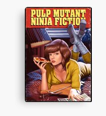 Pulp Mutant Ninja Fiction Canvas Print