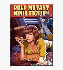Pulp Mutant Ninja Fiction Photographic Print