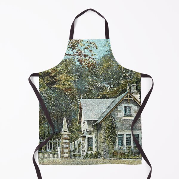 Item preview, Vintage Illustration of Entrance to Wilton Lodge Park, Hawick designed and sold by yourscotborders.
