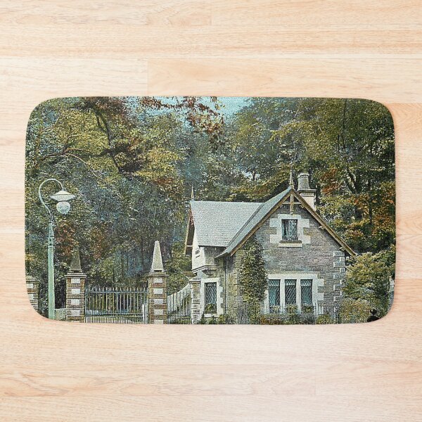 Item preview, Vintage Illustration of Entrance to Wilton Lodge Park, Hawick designed and sold by yourscotborders.