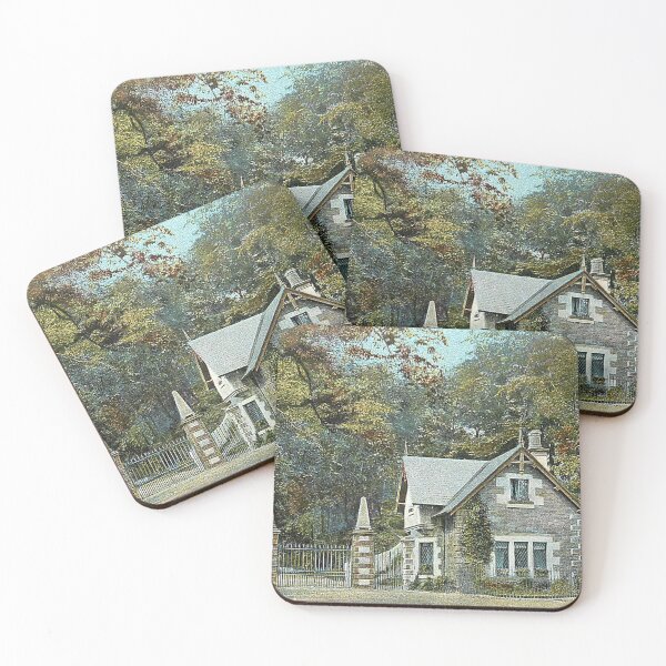 Item preview, Vintage Illustration of Entrance to Wilton Lodge Park, Hawick designed and sold by yourscotborders.