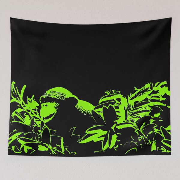 Item preview, MONO, MONO, CHIMPANCÉ, PRIMADO - VERDE designed and sold by 5hertz.