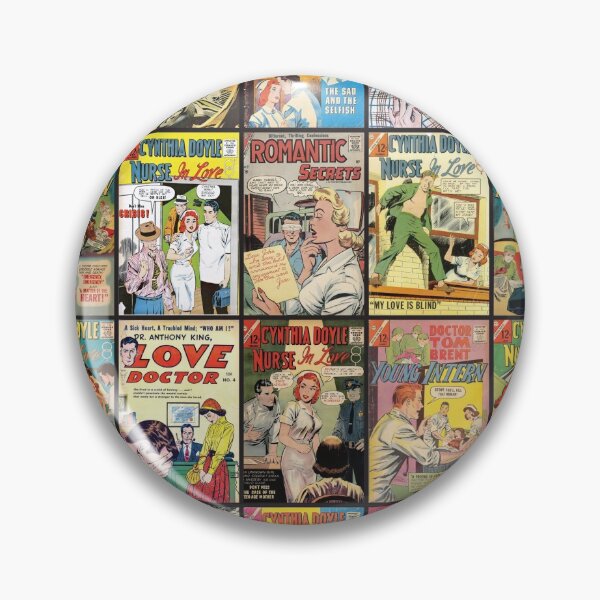 Item preview, Cubiertas de cómics de amor médico | Cómic vintage designed and sold by Petra Becker.