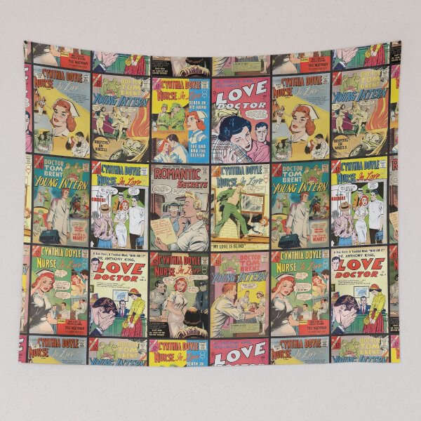 Item preview, Medical Love Comic Covers | Vintage comic designed and sold by Petra Becker.
