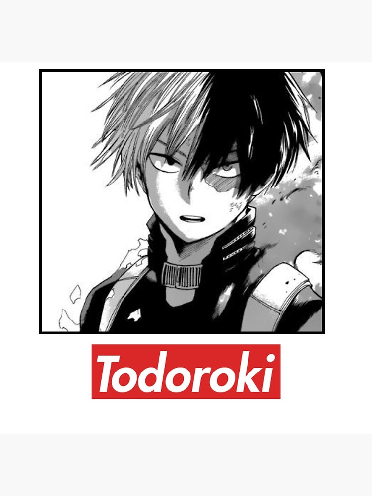 Shoto Todoroki My Hero Academia Boku No Hero Academia Poster By Puhooanimemerch Redbubble 3309