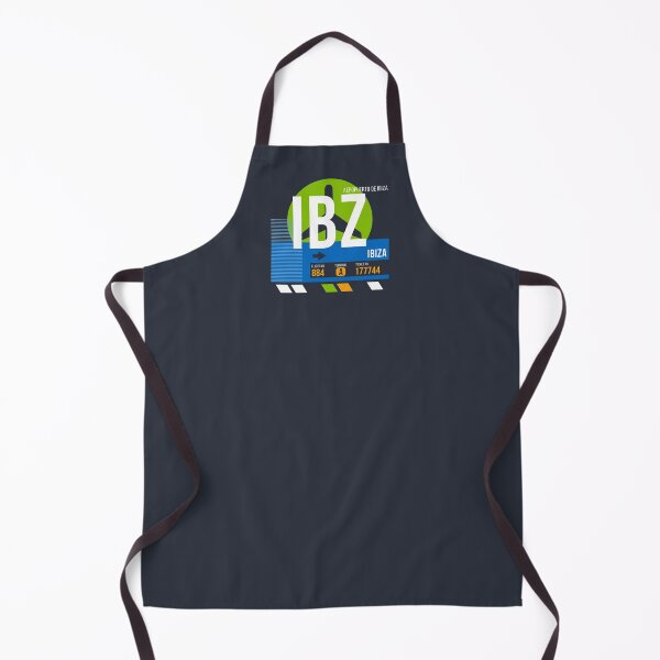 Item preview, Ibiza, Spain (IBZ) Airport Code Baggage Tag designed and sold by SLAG-Creative.