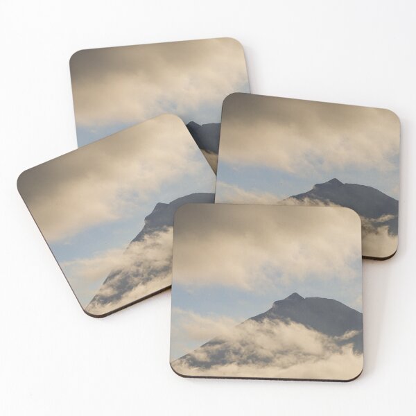 Item preview, Amazing nature landscape, Pico mountain with some clouds, Azores islands, travel destination. designed and sold by AylaHarbich.