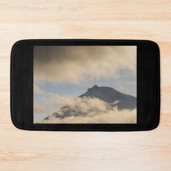 Item preview, Amazing nature landscape, Pico mountain with some clouds, Azores islands, travel destination. designed and sold by AylaHarbich.