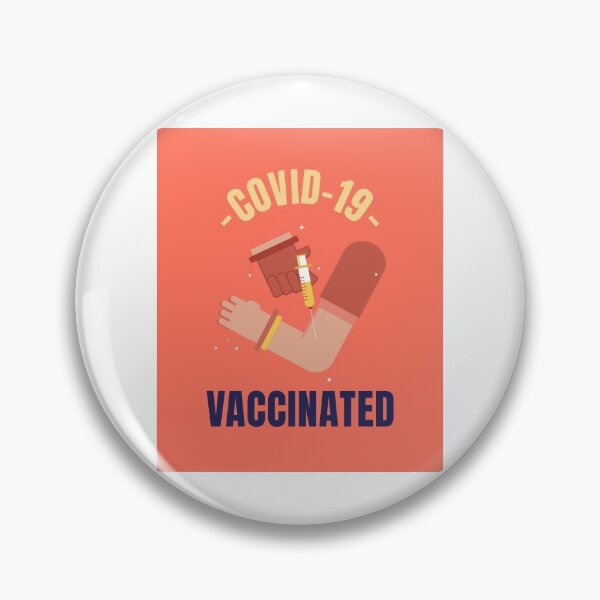 Item preview, COVID-19 Vaccinated designed and sold by FreeWillDesign.