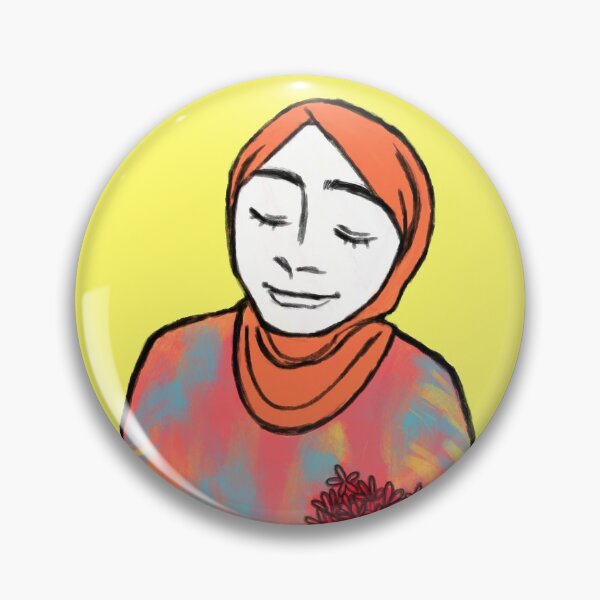 Artikelvorschau, Rotes Jasmin-Hijabi-Mädchen entworfen und verkauft von swasilaki.